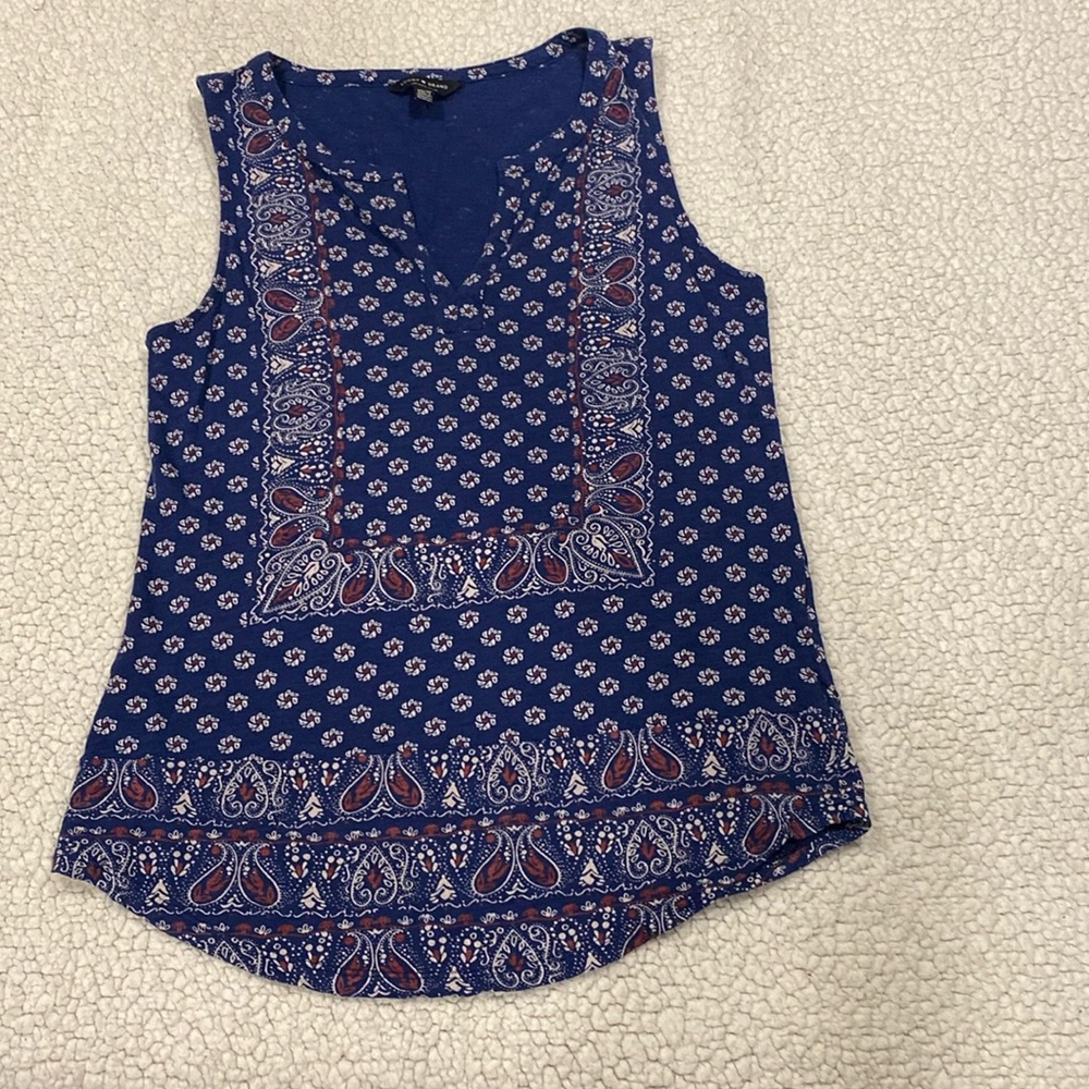 Lucky Brand Paisley and Floral Top